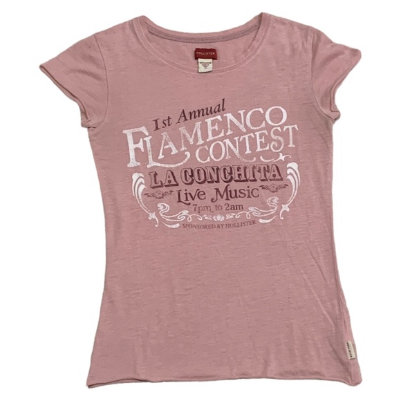 Y2K Pink Hollister Top - Picture 2 of 5